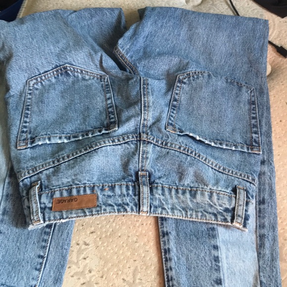 GARAGE) blue jeans. size 00 - Picture 5 of 5
